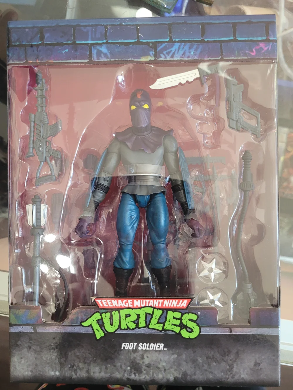 Teenage Mutant Ninja Turtles Foot Soldier Action Figure - Blue & Gray
